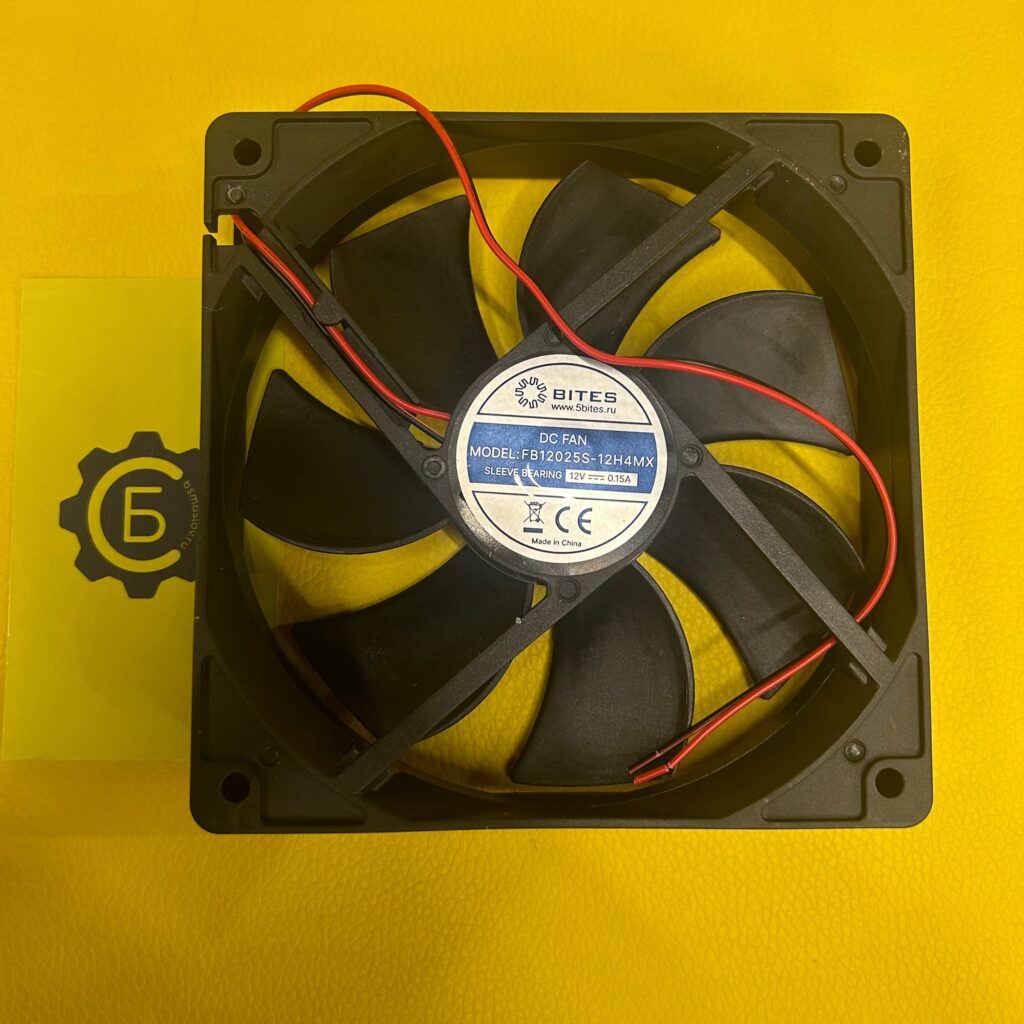 Вентилятор FB12025S 12V 0.15A (2 провода)