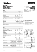 Secop(Danfoss) SC15MLX R-404а/R-507 M/HBP 1359/2338 Вт — изображение 6