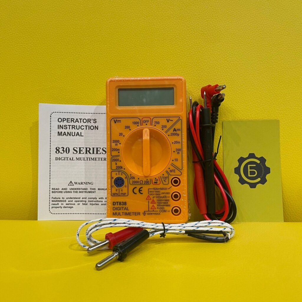 Мультиметр DT-838